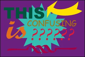 bad colors on sign